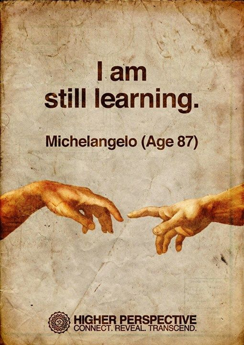 I am still learning